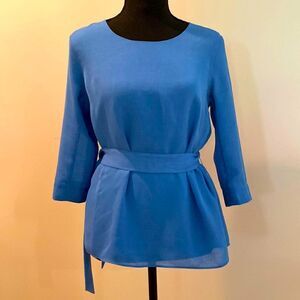 Blue Iris and Ink Blouse